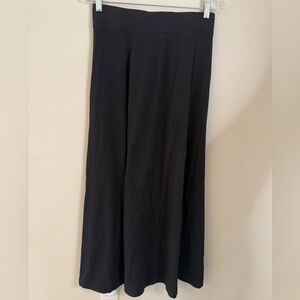 Land’s End black stretchy maxi skirt SZ XS